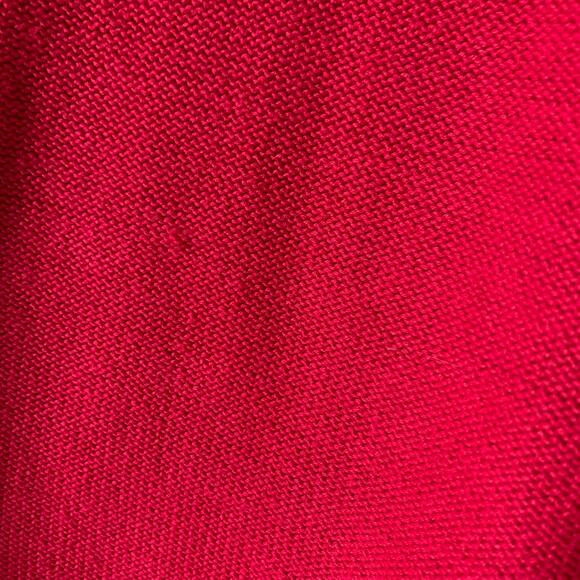 Bechamel Pink Knit Cardigan Sweater Colorful Geometric Squares Button Up Medium - Picture 9 of 16